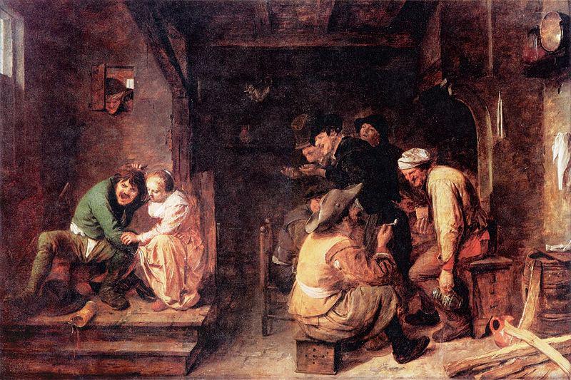 Adriaen Brouwer Tavern Scene